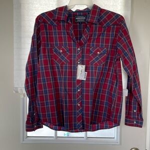 Rough stock long sleeve button up